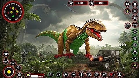 Best Dinosaur Hunter 3D Game – Dinosaur Survival Game – Android Gameplay