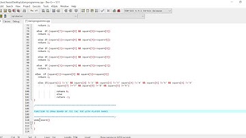 Tic Tac Toe game in c++(part#2) tutorial#6 in urdu
