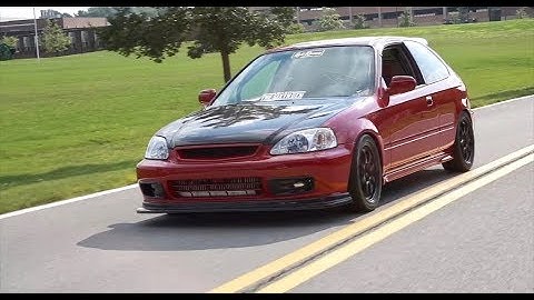 390HP Turbo EK Civic Hatch Review