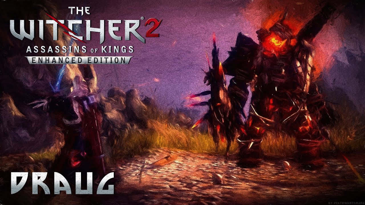 The Witcher 2 Draug Boss Fight (Insane Difficulty, Perfect) YouTube
