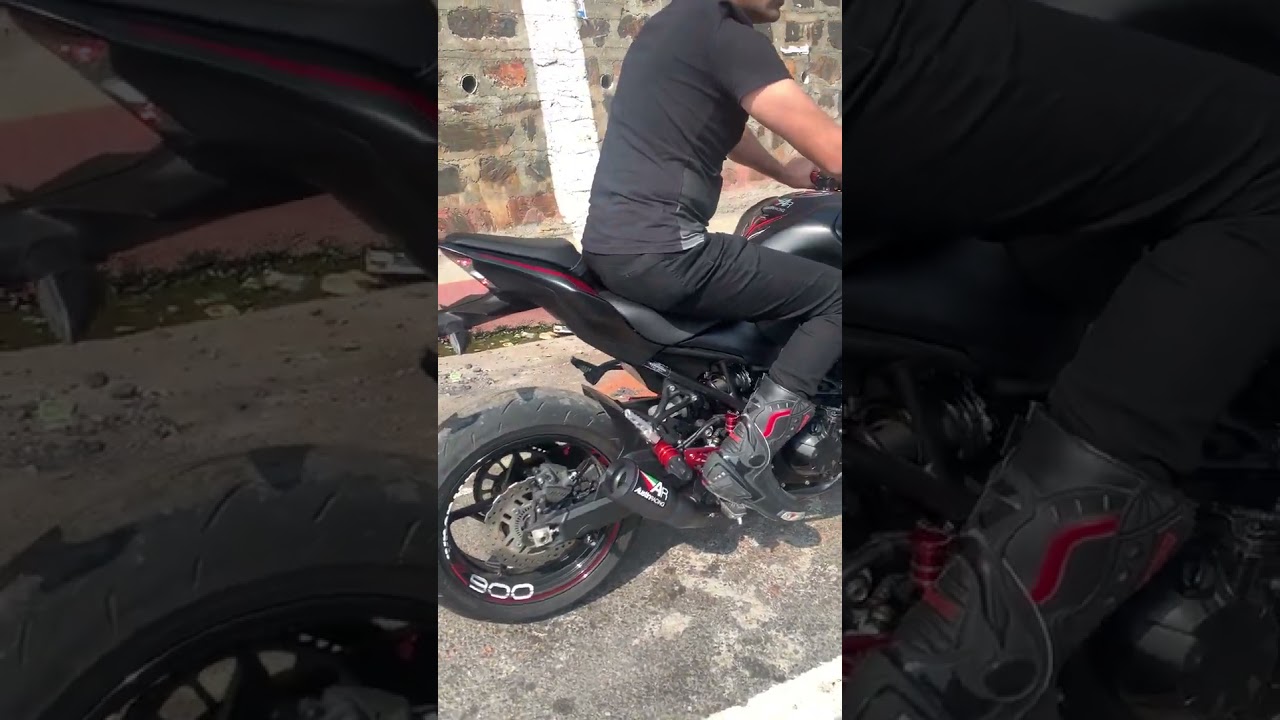 Z900 Austin racing exhaust sound