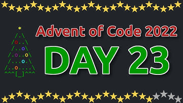 Advent of Code 2022 - Day 23