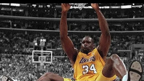 Shaquille O'neal  Dunk Highlights "Shaq Attack"