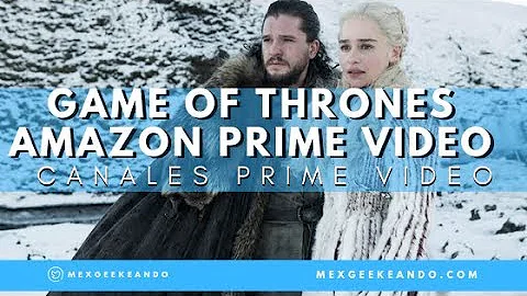 Tem Game of Thrones na Amazon?