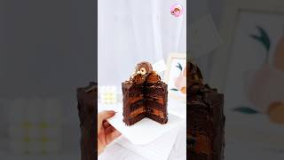 Crispy Chocolate Cake cake asmr recipe trending shorts short