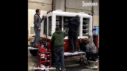 This machine eliminates 100,000 weeds per hour using powerful  #weeding #autonomous #laser #farming