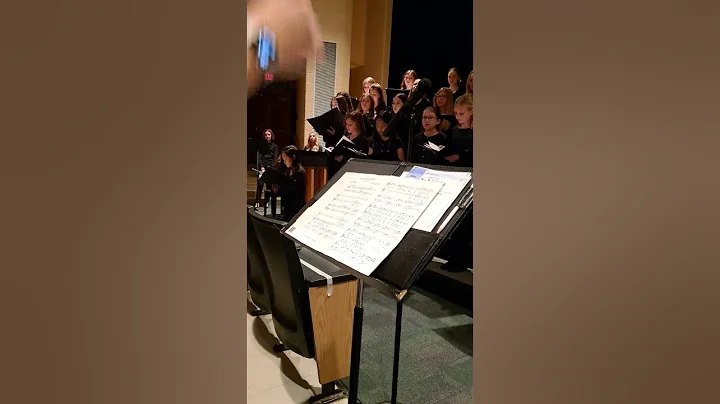 Liv Crawford, 6th grade Christmas concert at North...