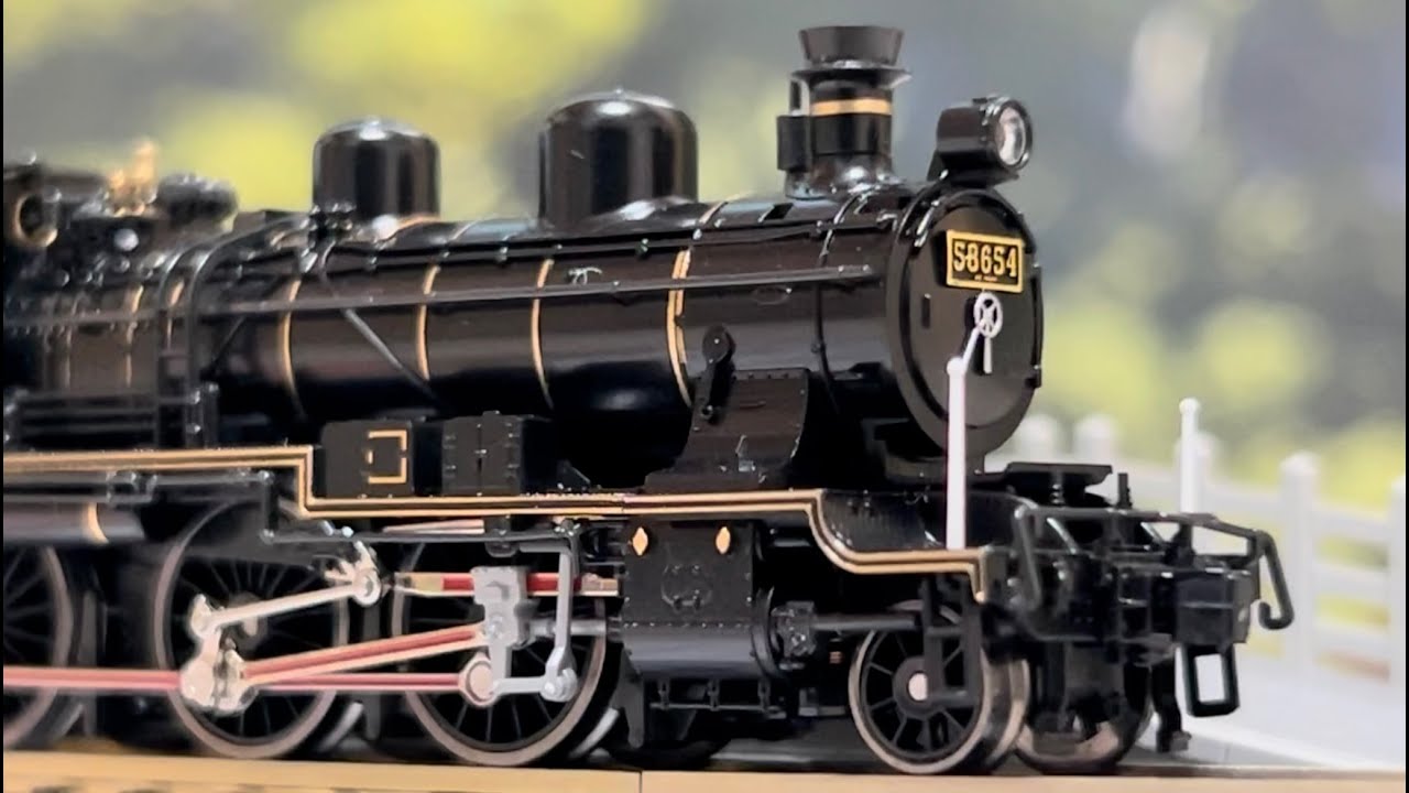 鉄道模型 【超希少 300台限定 SLあそBOY 58654号機 記念モデル Nゲージ】SLあそBOY走行集 - YouTube