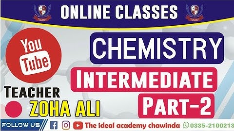 Compound of Xenon 2nd Year Chemistry lec 84