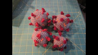 Crochet Covid 19 Balls