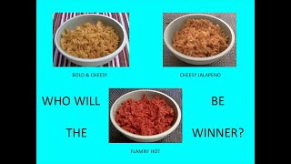 Mac And Cheetos Taste Test - Sampling 3 Different Flavours