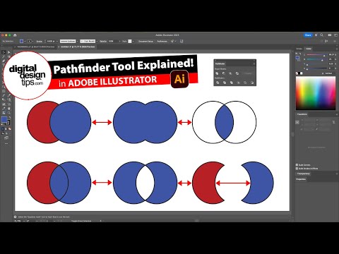 How to Use the Pathfinder Panel in Adobe Illustrator (Full Overview)