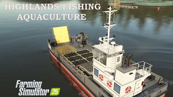 Farming Simulator 25 Highlands Fishing Expansion - AQUACULTURE Preview