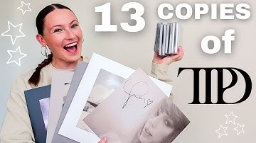 Unboxing Every TTPD Vinyl & CD Variant 🤍 Signed Insert, RSD Letter & Deluxe CDs