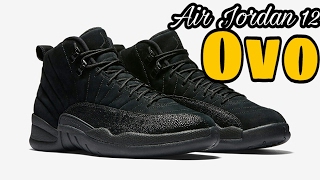 Air Jordan 12 OVO Black