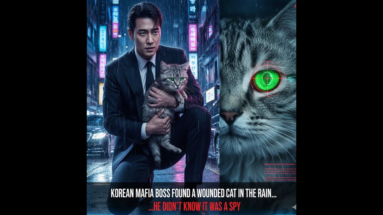 Korean Mafia Boss Found A Wounded Cat In The Rain... He Didn't Know It Was A Spy