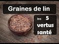 GRAINES DE LIN top 5 bienfaits