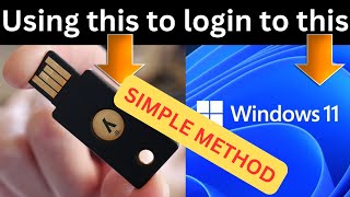 How To Login To Windows With A Yubikey  Simple Method