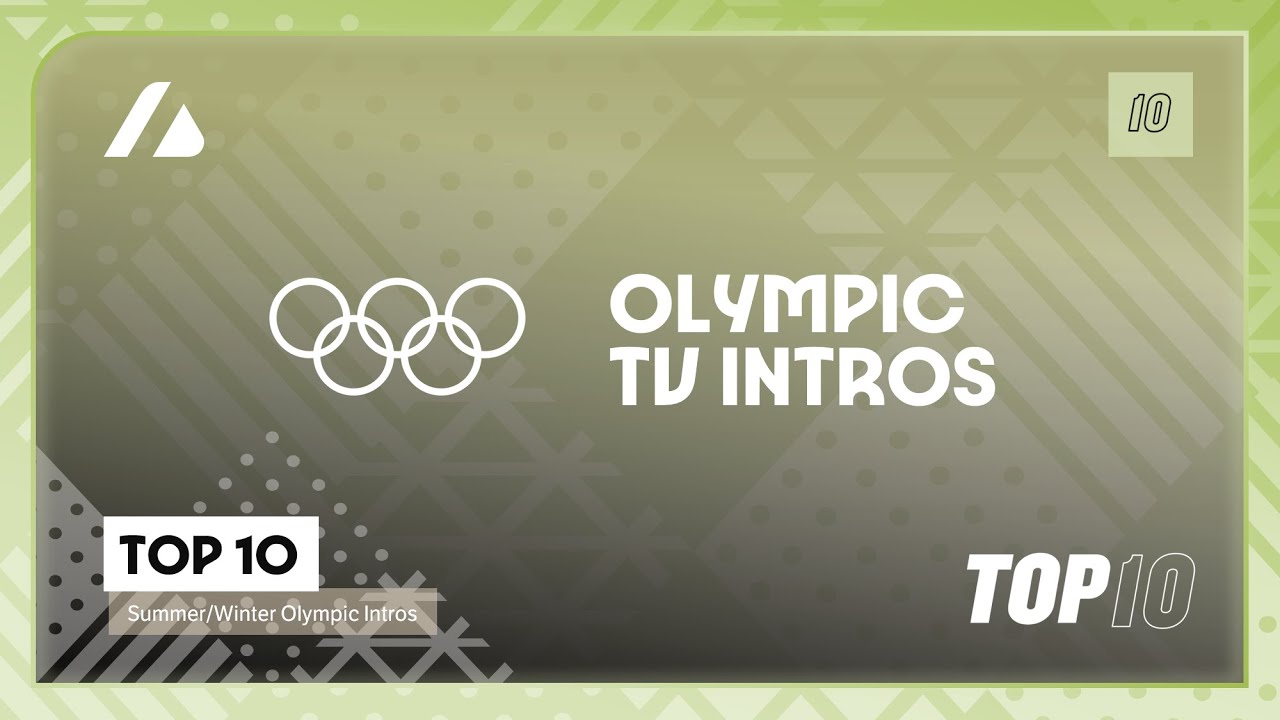 Top 10 - Summer and Winter Olympic TV Intros - YouTube