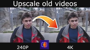 Upscale Blurry Videos to 4K/8K with AI!