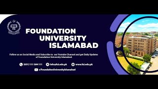 Foundation University School of Science and Technology | Convocation 2025 Ceremony
