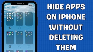 How to hide apps on iPhone without deleting them