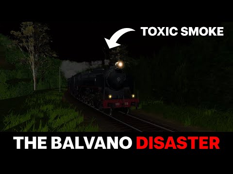 THE BALVANO DISASTER - BALVANO Train ACCIDENT (Reconstruction)