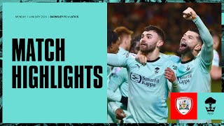 Match Highlights | Barnsley FC 1 Latics 1