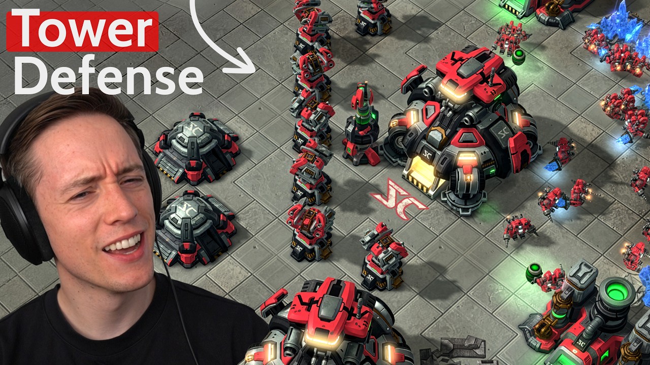 This Terran Tower Defense Strategy Is Absurdly Strong