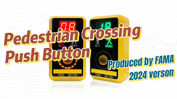 #TrafficSafety #PedestrianSafety #SmartCrossing #StreetSafety  Pedestrian Crossing Push Button