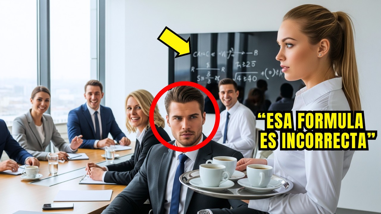 “Esa fórmula es incorrecta” dijo la mesera y salvó un trato de 120 millones