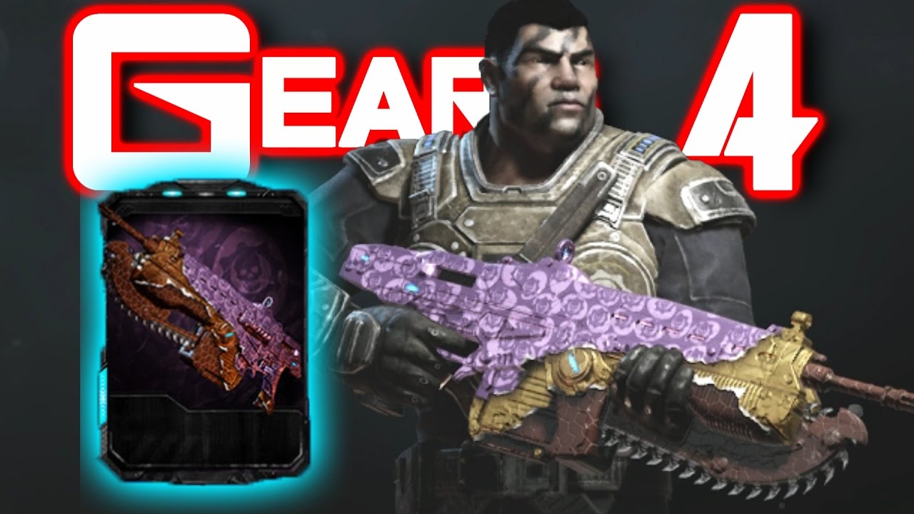 Gears 4 New Chocolate Easter Egg Lancer Skin Gameplay YouTube