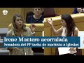 Una senadora del PP acorrala a Irene Montero por el "machismo" de Iglesias