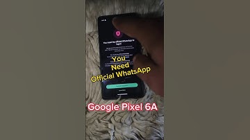 Google Pixel 6a Fix the Official WhatsApp Error NOW! 🔧🚀 you need the official whatsapp to log in
