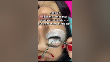 How to Isolate Outgrown Lashes and Remove them for a Lash Fill