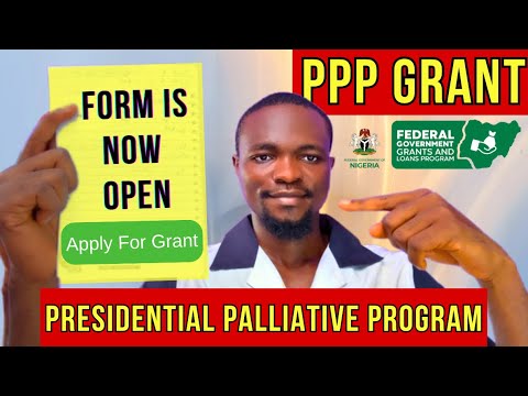 PPP Grant: (Apply Now) Form is Open For Beneficiaries To Apply Before Grant Disbursement Starts