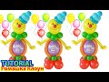 КЛОУН из воздушных шаров День РОЖДЕНИЯ Balloon Clown HAPPY BIRTHDAY como hacer un payaso con globos