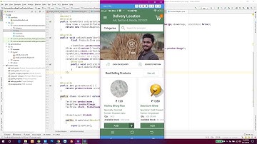 Horizontal Scroll View Using RecyclerView in E- Commerce Android Application Part 1