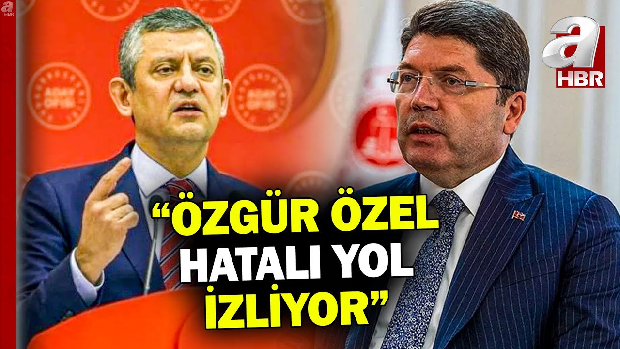 Adalet Bakanı Tunç A Haber'e konuştu: Özgür Özel yargı eleştirisinde sınırları aşıyor