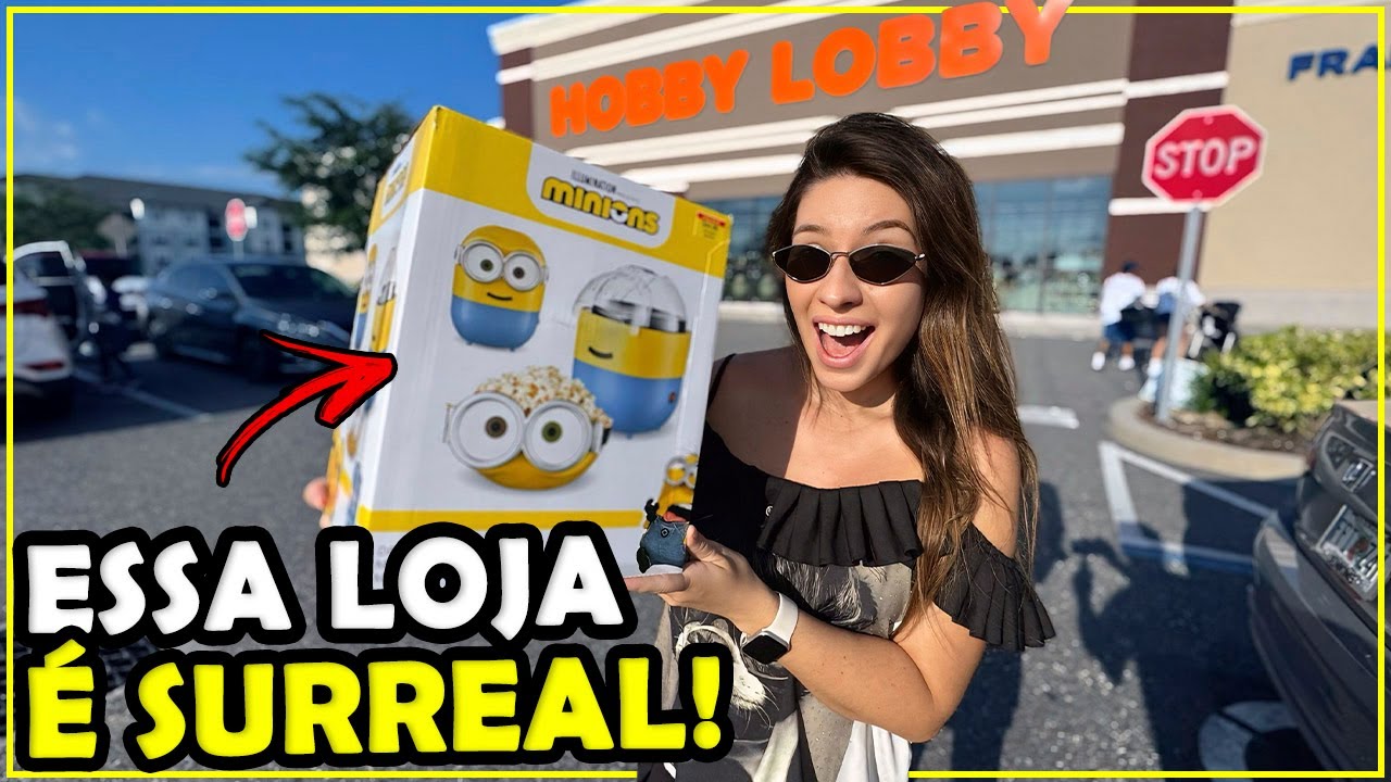 TOUR PELA LOJA DE DECORAÇÃO MAIS BARATA DE ORLANDO: HOBBY LOBBY