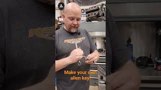 How to make your own Allen key #DIY #fabrication #tools #techtips #build #problemsolving