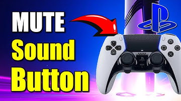 How to MUTE all the Sound on PS5 with Button on Controller (Best Method)