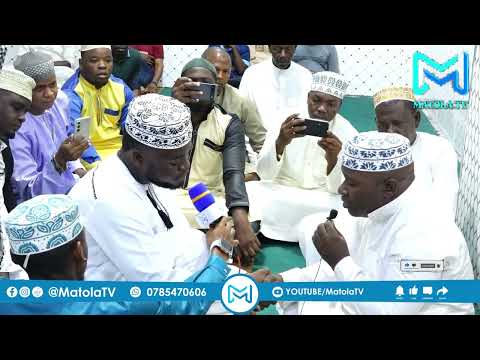 RASMI OSTADH JAPHAR MGOMBA AFUNGISHWA NDOA NA SHEIKH WA KATA YA TANDIKA SHEIKH SHAABAN MAHIMBO
