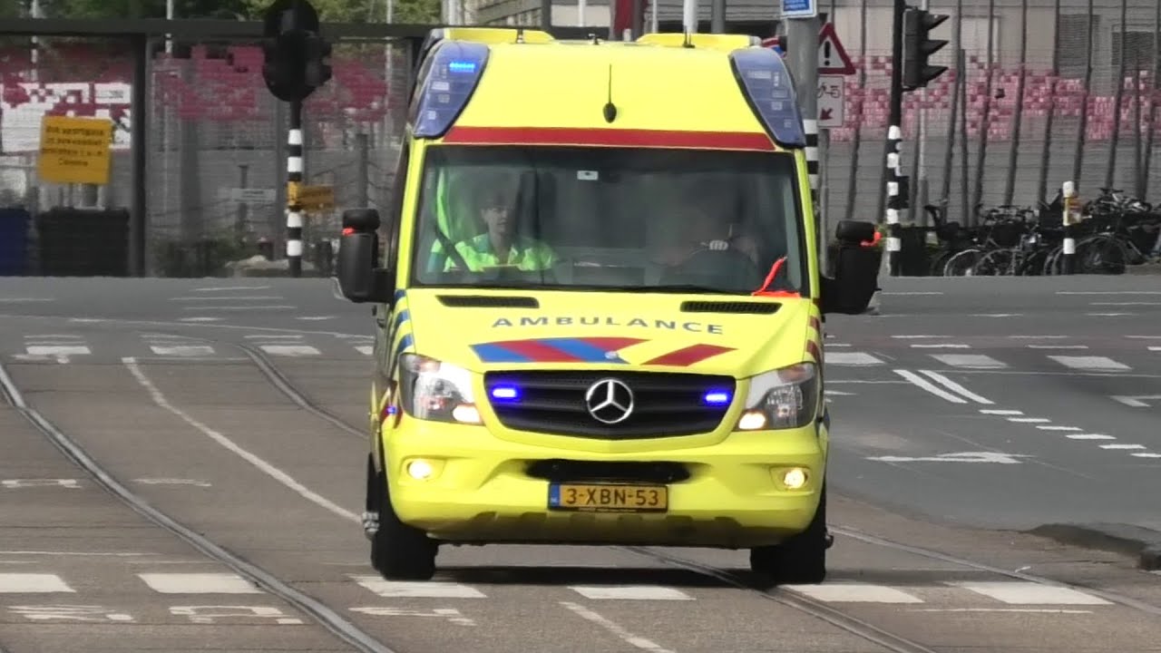 Spoedoverplaatsing SEH OLVG West | Ambulance 13-116 Post Noord met Spoed