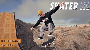 Skater XL - The Big Ramp Challenges: Flip Tricks