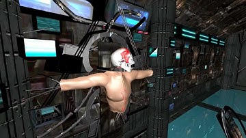 cyborg 3d model  animation  s01r02 green screen retired replicants dystopia