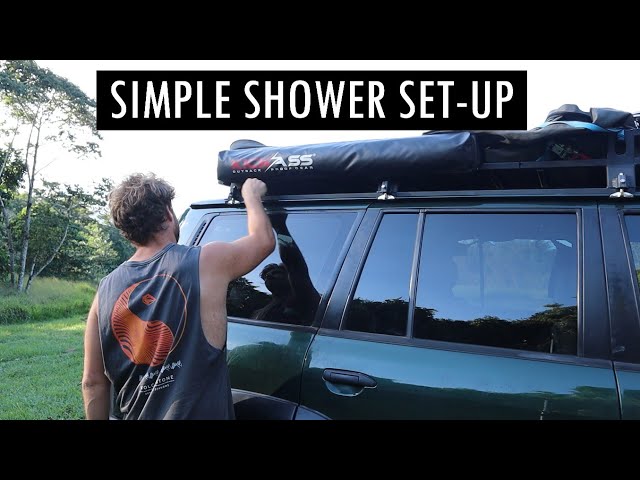 Our Camp Shower System — Portable, HOT & Private! 