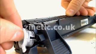 Brother HL 1212W toner instructions - YouTube