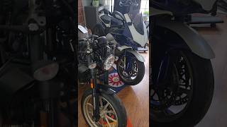 Motorcycles in Living Room