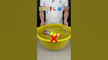 TRY TO GUESS HOW MANY TISSUES PAPER IT TOOKS!  #asmr #satisfying #experiment #water